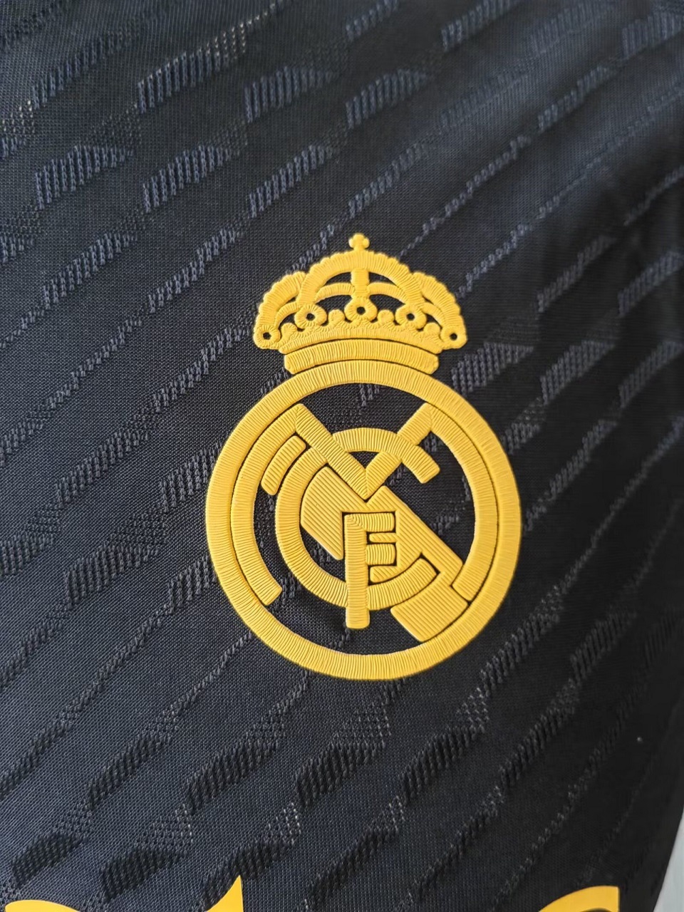 AAA Quality Real Madrid 23/24 Third Black Long Jersey(Player)